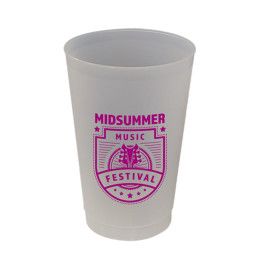 Custom 12 oz Frost Flex Cup