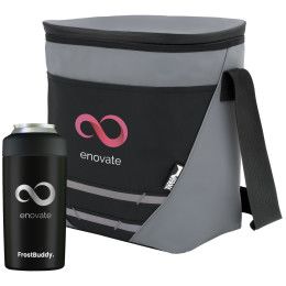 Urban Peak 12 Can Dash Cooler- Frost Buddy Koozie Gift Set