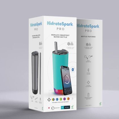 Custom HidrateSpark 20 oz. PRO Tumbler, Full Color Digital - Packaging