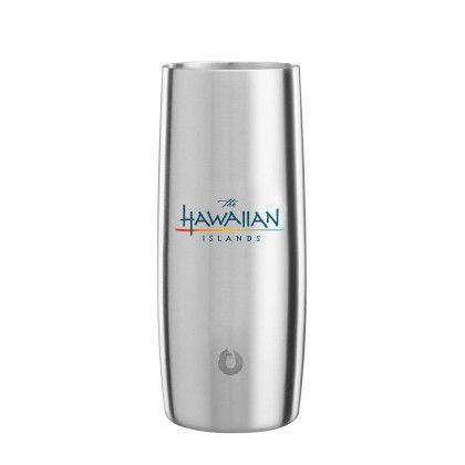 Custom Snowfox 14 oz. Highball Glass - Stainless Steel