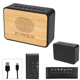 Custom Sound Asleep Bamboo White Noise Machine & Speaker 2.0