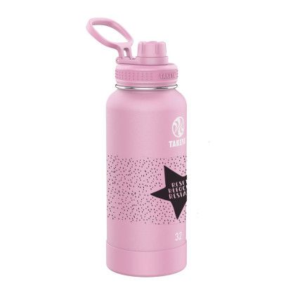 Custom Takeya 32 oz. Actives with Spout Lid - Pink Lavender