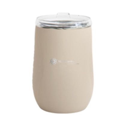 Custom Vinglace 10 oz. Stemless Wine Tumbler, Premium Laser Engraved - Sand