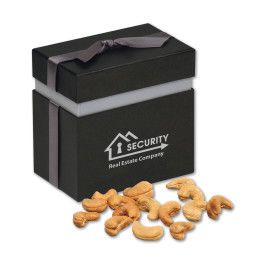Custom Fancy Cashews in Elegant Treats Gift Box