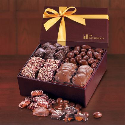 Custom Chocolate Elegance Gift Box
