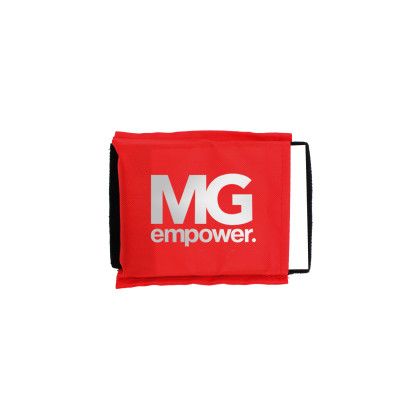Custom Fabric Exercise Band with Pouch, Full Color Digital - Red