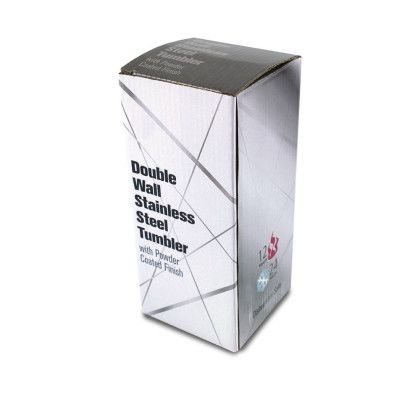 Custom 22 oz. Memphis Tumbler - Flip Top/Stainless Steel Straw Lid, FCD With Varnish or Varnish Only - Box for Upgrade Fee