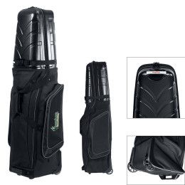 Custom BagBoy T-10 Golf Travel Cover - Black with Gray