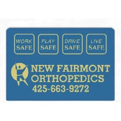 Custom Cowboy Press and Stick Calendar with Logo Header - Safety Slogans