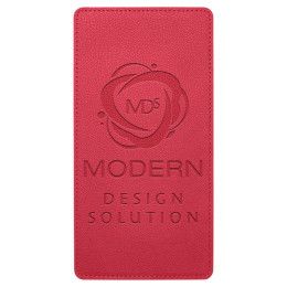 Custom Folding Flap Phone Holder - Red