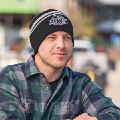 Embroidered Reflective Beanie Hat with Logo