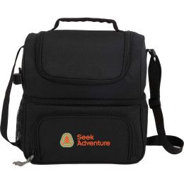 Custom Two Tier 12 Can Lunch Cooler