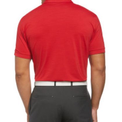 Custom Callaway Men's Tonal Polo - Salsa Red - Back