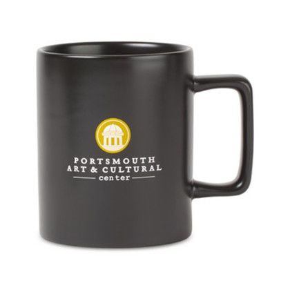 Custom Soleil Ceramic Mug 12 oz. - Matte black