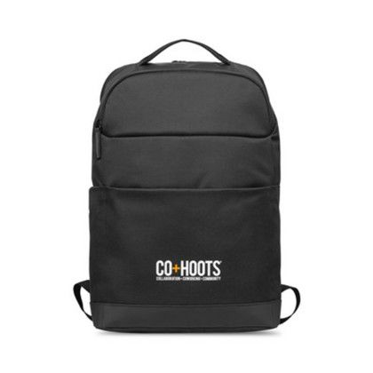 Custom Mobile Office Laptop Backpack - Black