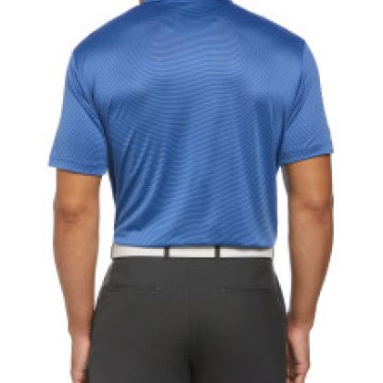 Custom Callaway Men's Fine Line Stripe Polo - Surf the Web - Back