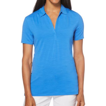 Custom Callaway Ladies' Tonal Polo - Palace Blue