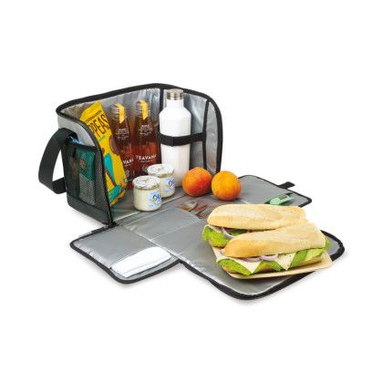 Custom Goodwin Lunch Cooler - Medium Grey - Interior view