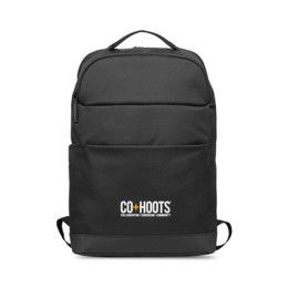 Custom Mobile Office Laptop Backpack - Black