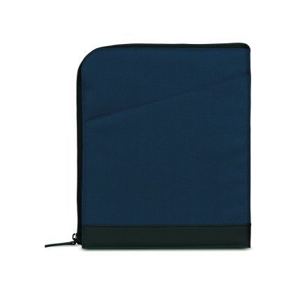 Custom Mobile Office Desktop Document Sleeve - Navy - Back