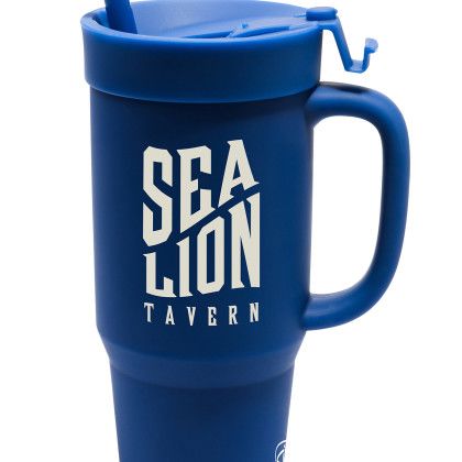 Custom Silipint Humbler - 32 oz. - Classic Blue