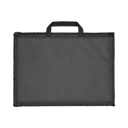 Custom Jetsetter Garment Folder Set - Black - Back