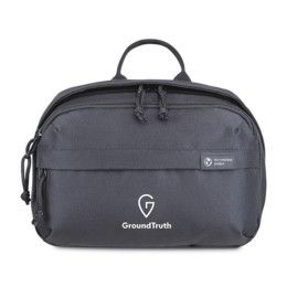 Custom Renew RPET Toiletry Bag - Black