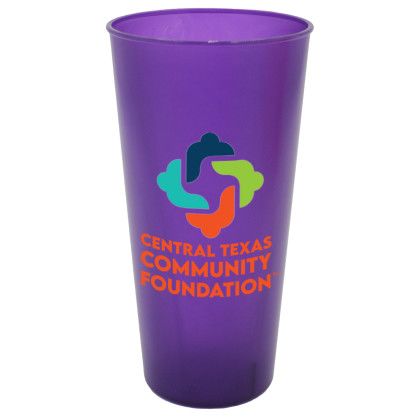 Custom 26 oz. Tumbler, Full Color Digital - Translucent Purple