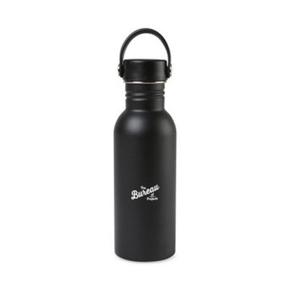 Custom Arlo Classics Stainless Steel Hydration Bottle - 20 Oz. - Black