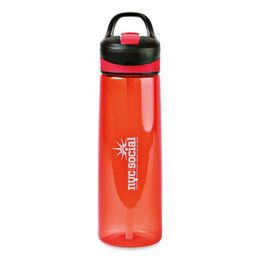 Custom All-Star Sports Bottle - 29 Oz. - Sport Red 