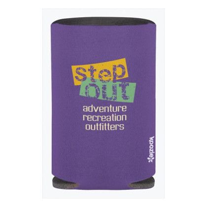 Custom Full Color Koozie Can Cooler - Purple