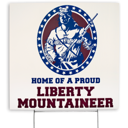 24 x 24 Custom Printed Yard Sign with Stakes