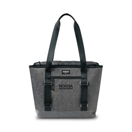 Custom Igloo Daytripper Dual Compartment Tote Cooler - Heather Gray 