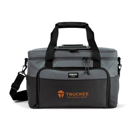 Custom Igloo Seadrift Coast Cooler - Black-Grey 