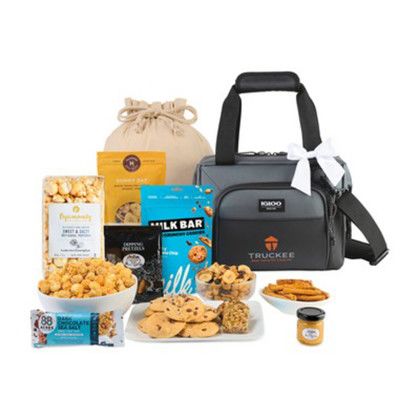 Custom Igloo Seadrift Celebrate Good Times Gourmet Cooler - Black-Grey