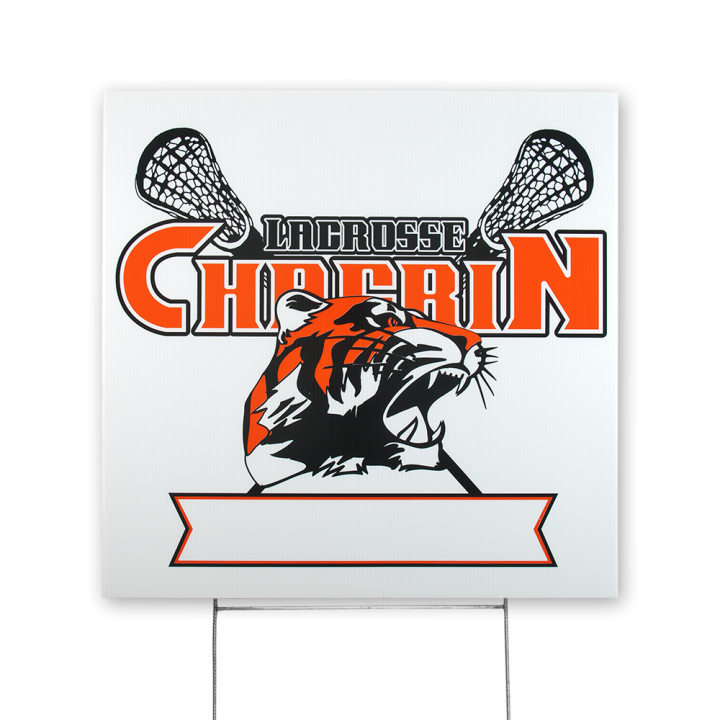 Custom Imprinted 24 x 24 Yard Sign | Custom 24 x 24 Yard Sign