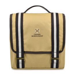 Custom Heritage Supply Traveling Mixologist Tote Kit - Dune