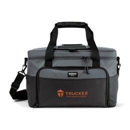 Custom Igloo Seadrift Coast Cooler - Black-Grey 