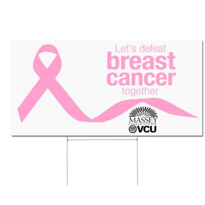 12 x 24 Custom Printed Yard Sign with Stakes