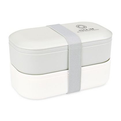 Custom Oishii Bento Box - Grey-Cream 