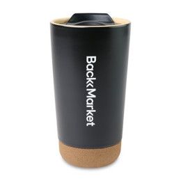 Custom Valo Ceramic Tumbler - 16 Oz. - Black