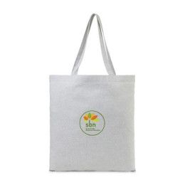 Custom AWARE Recycled Cotton Tote - Light Grey