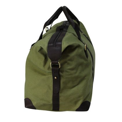 Custom Rhodes Duffel - Olive - Side