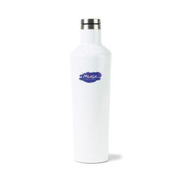 Custom CORKCICLE Canteen - 25 Oz.- Gloss White