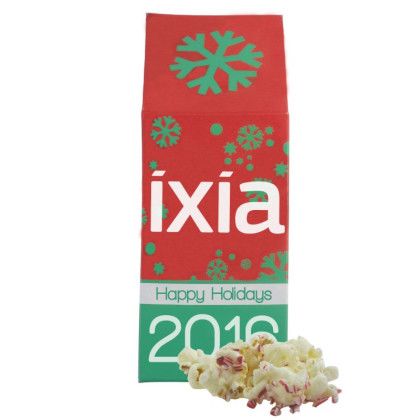 Custom Gable Box - Peppermint Bark Popcorn