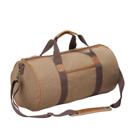 Custom Tahoe Canvas Duffle - Black