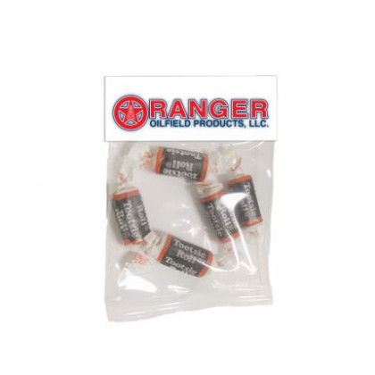 Custom Small Header Bags - Tootsie Rolls