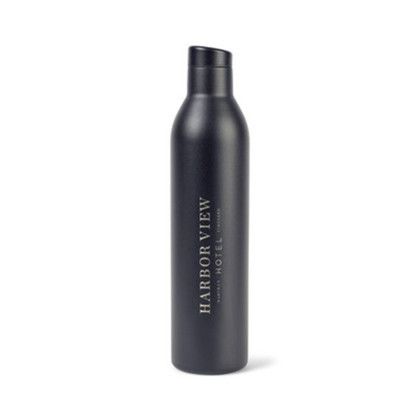 Custom MiiR Vacuum Insulated Wine Bottle - 25 Oz. - Black Powder