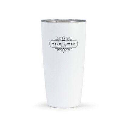 Custom MiiR Vacuum Insulated Tumbler - 16 Oz. - White Powder Custom MiiR Vacuum Insulated Tumbler - 16 Oz. - White Powder