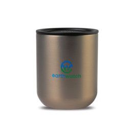 Custom MiiR Climate+ Tumbler - 12 Oz. - Silver Satin (Added Fee for Multi Color Imprints)